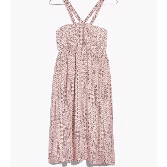 Madewell Dresses & Skirts - MADEWELL 100% Silk Convertible Halter Dress